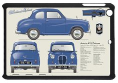 Austin A35 2 door Deluxe 1957-59 Small Tablet Covers